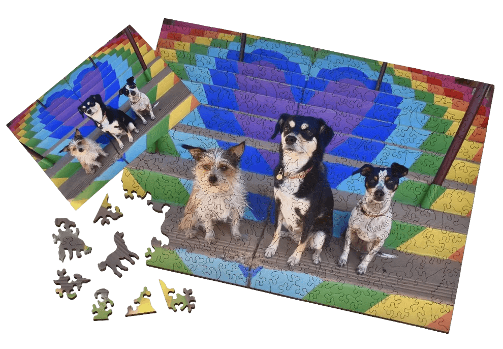 Custom Wooden Puzzle - Media 1