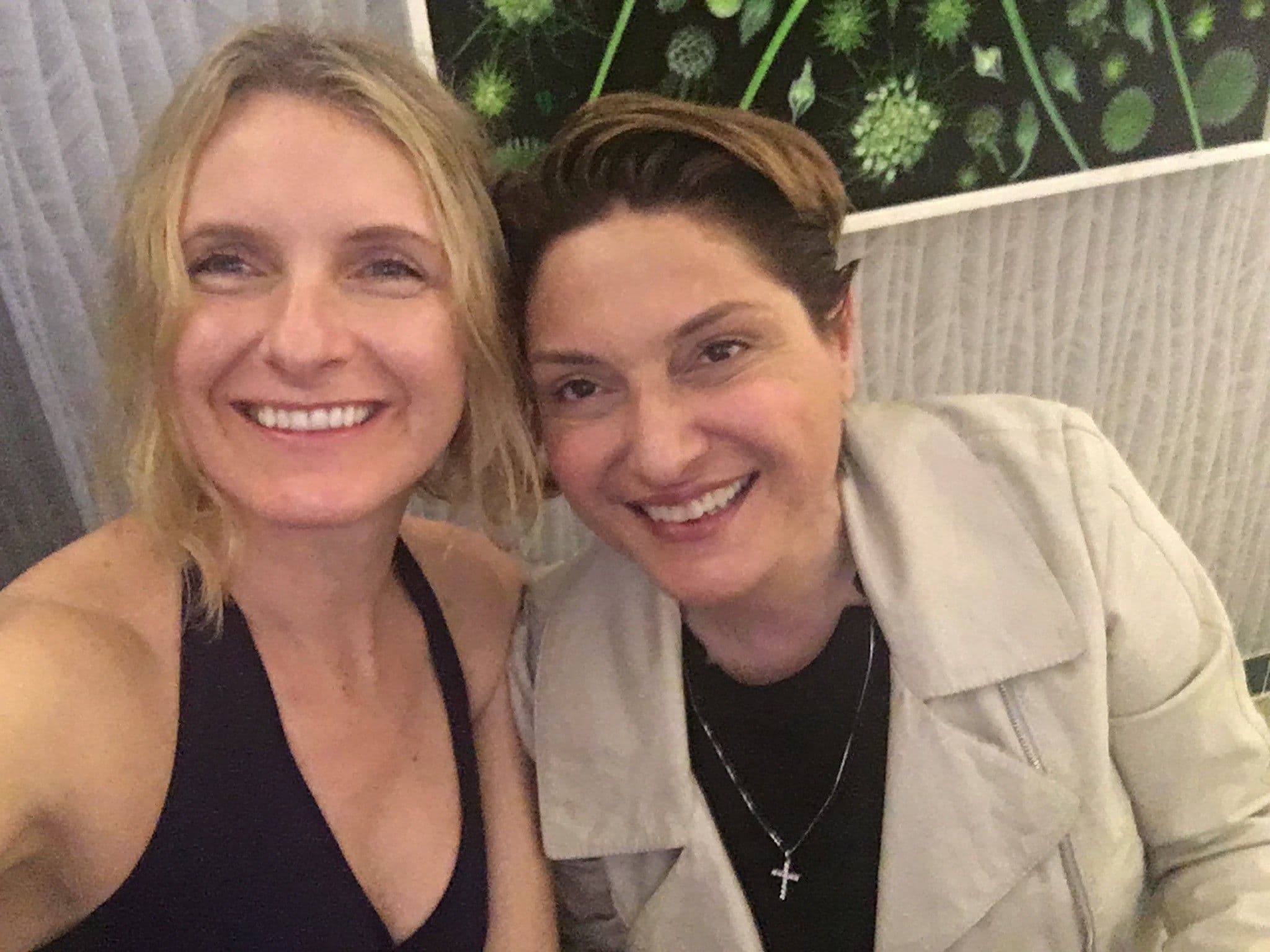 Elizabeth Gilbert and Rayya Elias