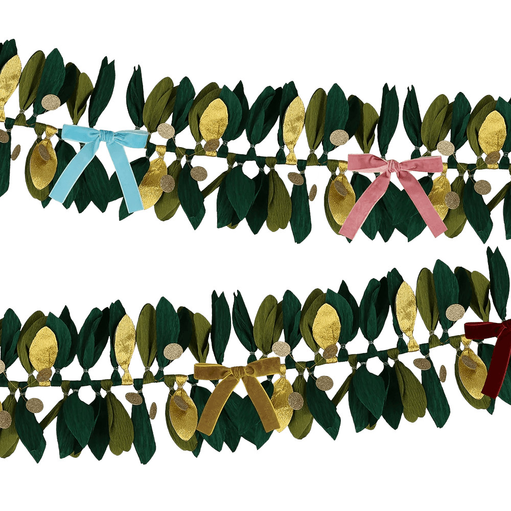 Paper Festive Foliage Garland