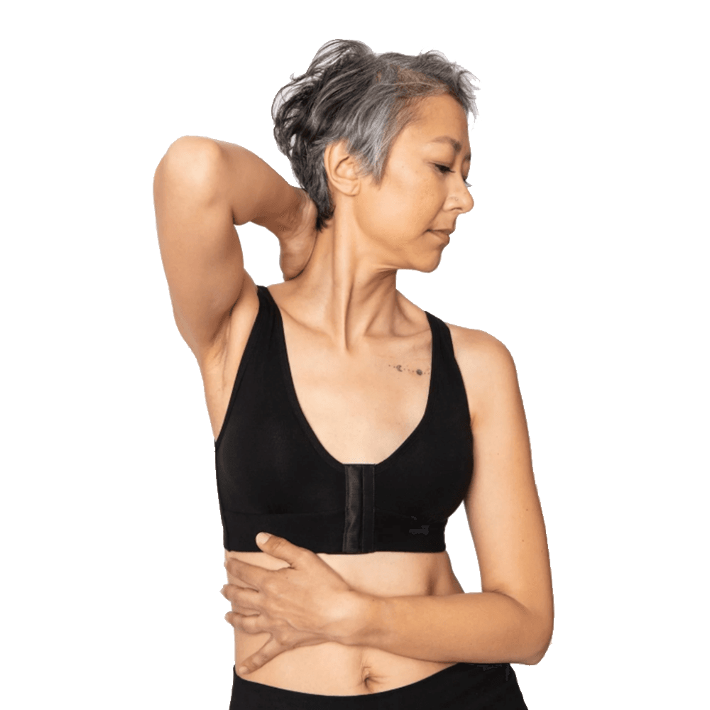 Rora Pocketed Front Closure Bra - Media 1