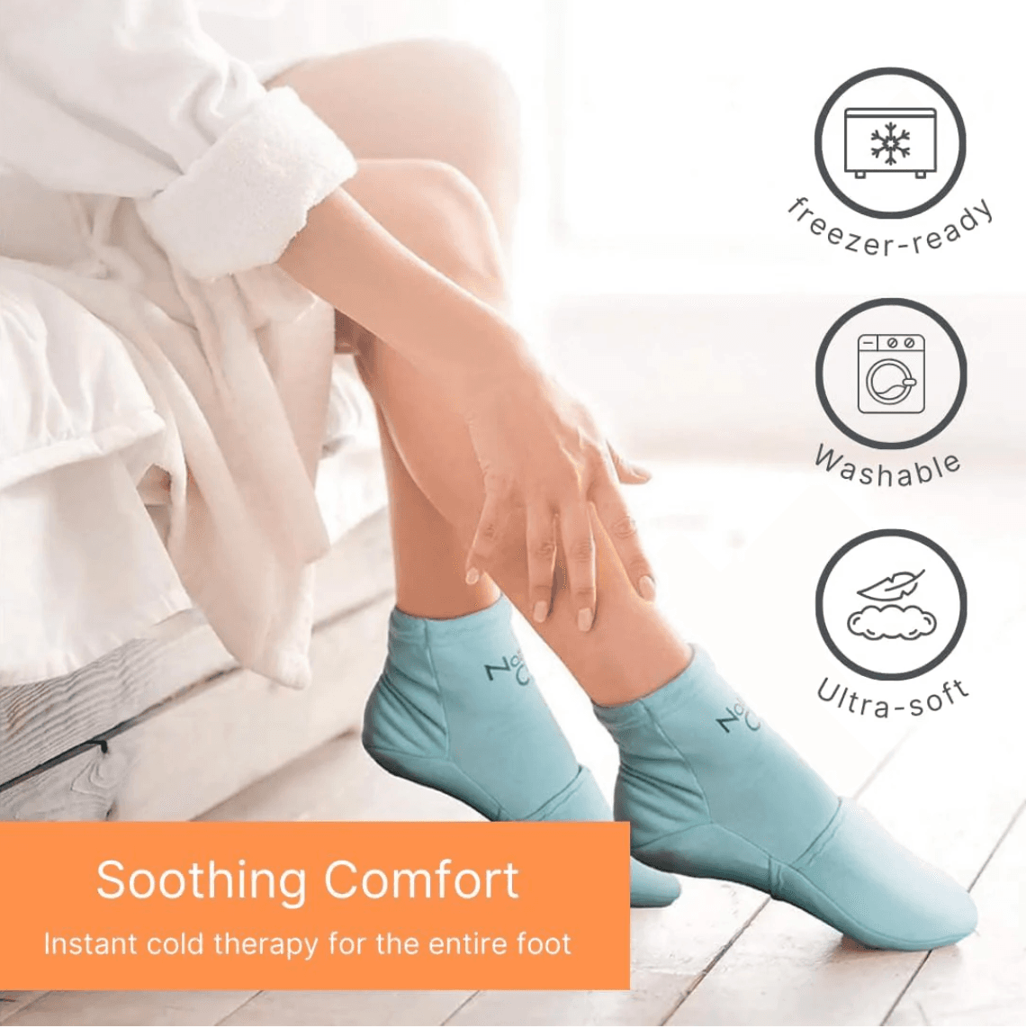 Cooling Socks for Cold Therapy - Media 2