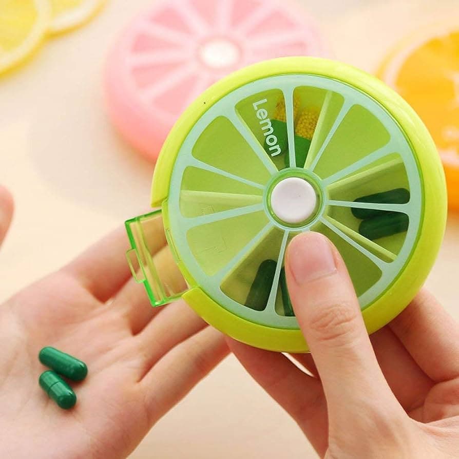 Citrus Slice Pill Organizer - Media 2