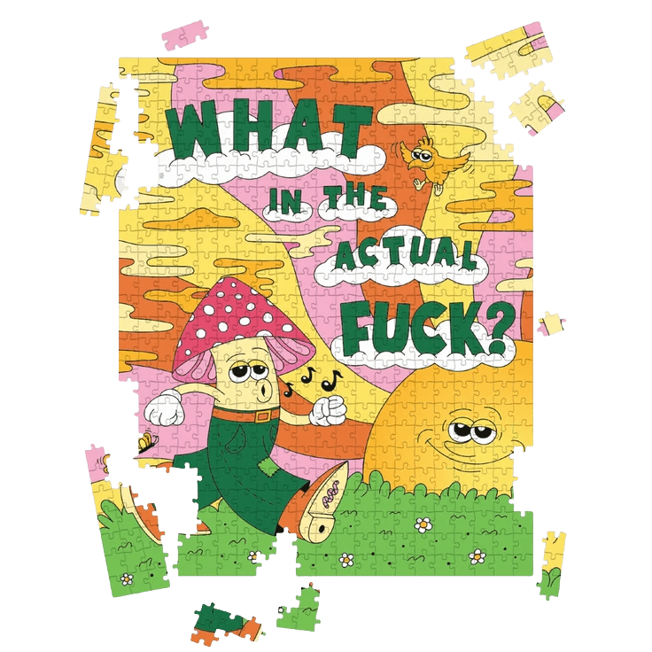 What In The Actual F*ck 500 Piece Jigsaw Puzzle - Media 1