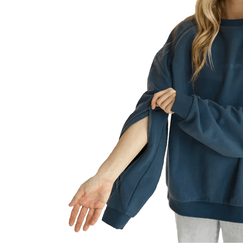 Crewneck (Port and IV Accessible) - Media 1