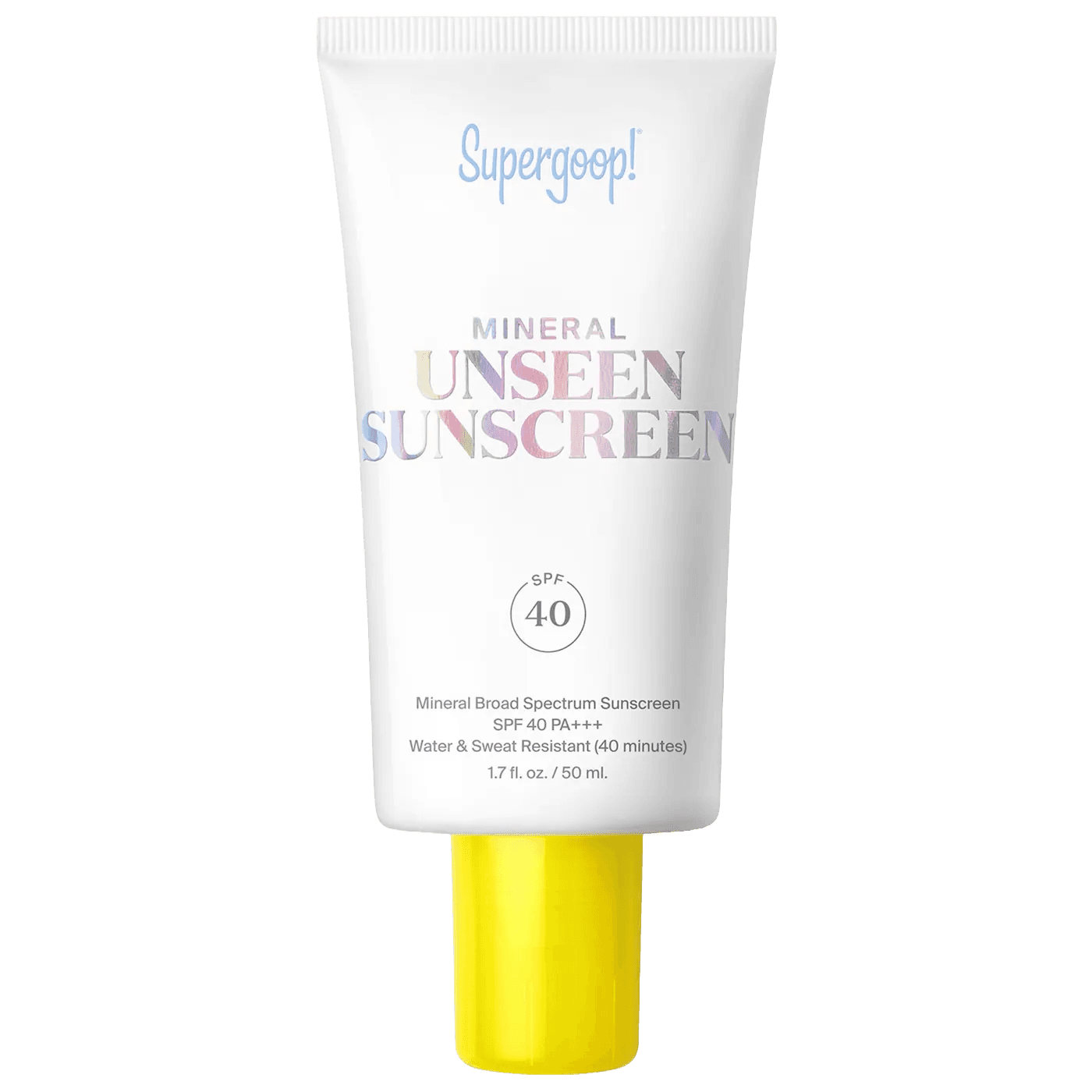 Mineral Unseen Sunscreen SPF 40