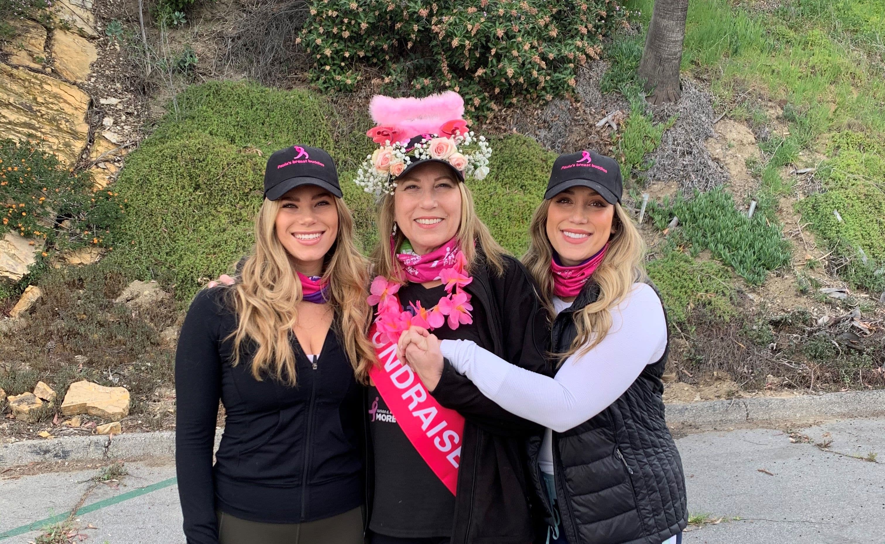 Paula Schneider, the CEO of Susan G. Komen, with her family now.