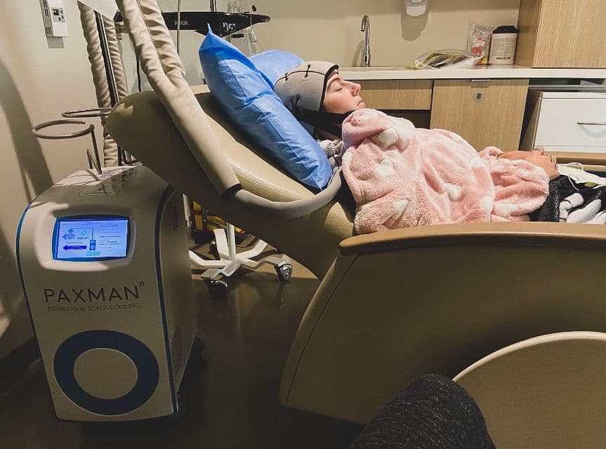 Alayna Jayna Riozzi Bodine cold capping cancer treatment chemotherapy